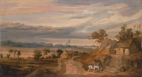 Landschap met Huisjes