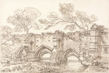 De oude dubbele brug, Bury St. Edmunds