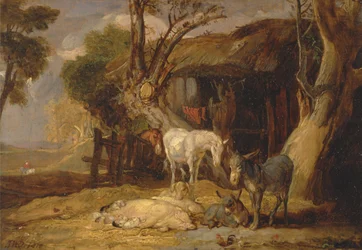 De strooien werf