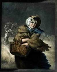 Winter, gegraveerd door de kunstenaar, uitgegeven ca. 1805