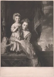 Margaret Georgiana, Vrouwe van Spencer en haar dochter