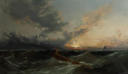 Het signaal, ca. 1860