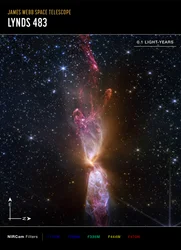 Lynds 483 (NIRCam Compass-opname)