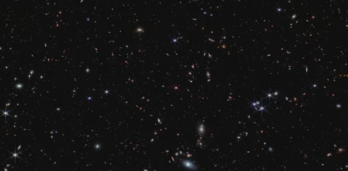 Quasar J0100+2802 (NIRCam Beeld)