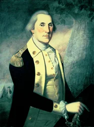 Portret van George Washington