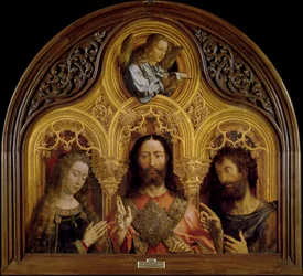 Christus tussen de Maagd Maria en Sint Johannes de Doper