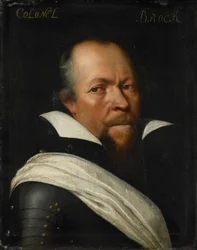 Portret van Sir William Brog, ca. 1609-1733 (olieverf op paneel)
