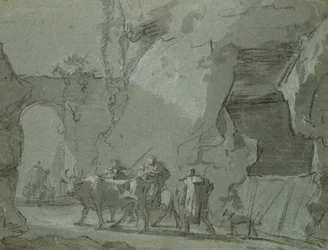 Herders voor een boog, ca. 1650-52