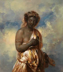 Allegorie van Afrika uit de serie De vier delen van de wereld
