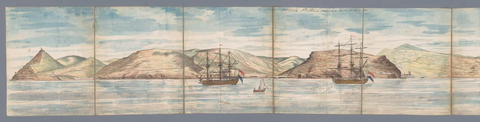 Gezicht op Sint Helena