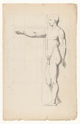 Naaktstudies van man en vrouw