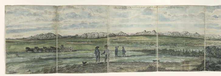 Panorama van Hottentots Holland