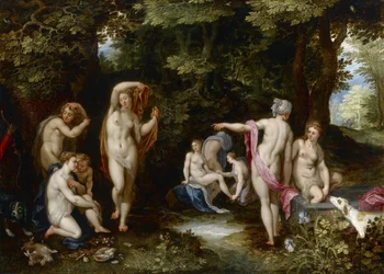 Diana en Actaeon