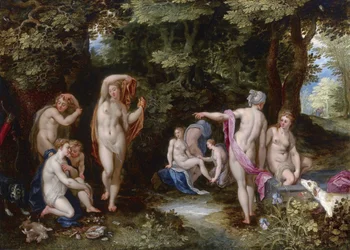 Diana en Actaeon