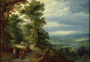 De rand van het bos (De vlucht naar Egypte)






















)"