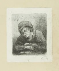 Lezende man met bril