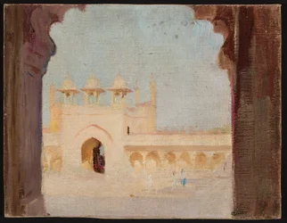 Agra - Paleis. Van een reis naar India