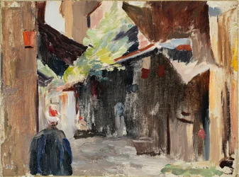 Bazaar in Istanbul. Van een reis naar Constantinopel