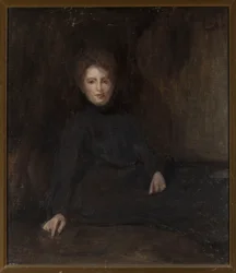 Portret van Wanda Szwengrubenowa, geboren Ciąglińska, zus van de kunstenaar