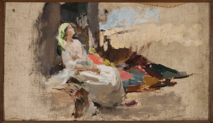 Schets voor het schilderij "Potocka in Bachtsjysaraj"