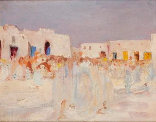 Kairouan (Op een bazaar)