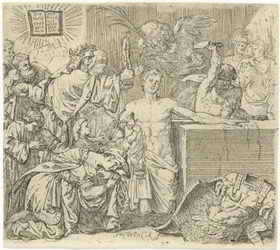 Marteling van de heilige Quirinus van Neuss