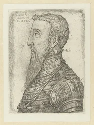 Portret van Hendrik II