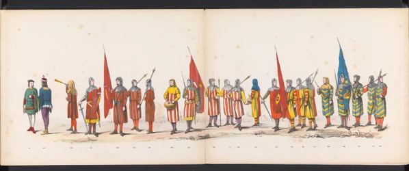Maskerade van de Leidse studenten, 1865 (plaat 13)