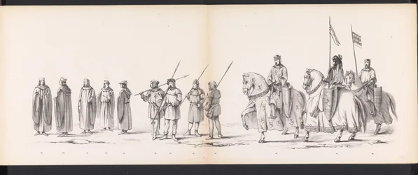 Maskerade van de Leidse studenten, 1865 (plaat 3)