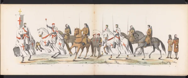 Maskerade van de Leidse studenten, 1865 (plaat 5)