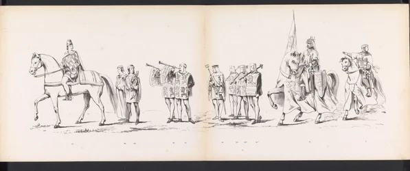 Maskerade van de Leidse studenten, 1865 (plaat 6)