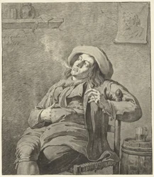 Rokende man