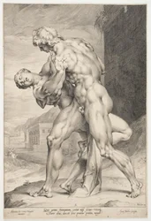 Een Romein ontvoert een Sabijnse vrouw
