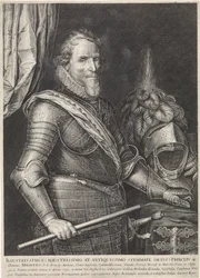 Portret van prins Maurits van Oranje