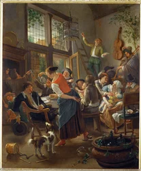 Een familiediner ...