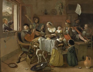 Het vrolijke gezin