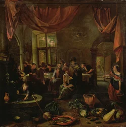 Christus in het Huis van Martha en Maria, c.1655