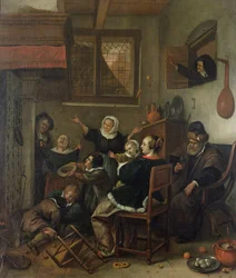 Interieur scène, c.1660-70