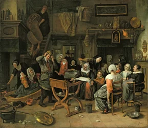 Het doopfeest, 1668