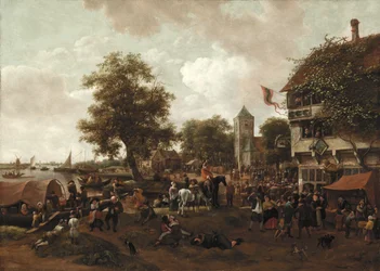De Kermis in Oegstgeest, c.1655-60