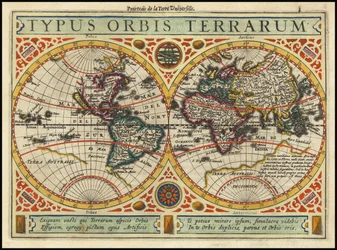 1631 kaart - Typus Orbis Terrarum