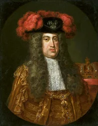 Portret van keizer Karel VI Habsburg (1685-1740) met de Orde van het Gulden Vlies