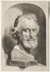 Portret van Janus Lutma de Oudere