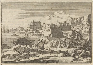 Aardbeving op Jamaica waarbij de stad Port Royal wordt vernietigd, 1692