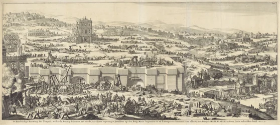 Bouw van de tempel van Salomo