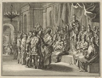 Christus voor de hogepriester Annas