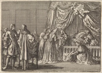 Geboorte van de zoon van koning Jacobus II van Engeland, 1688
