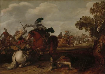 Een Cavalerieaanval