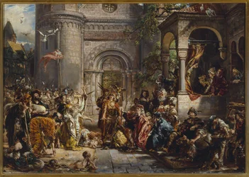 De opname van de Joden. R.P. 1096