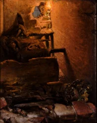 Interieur van het graf van Casimir de Grote